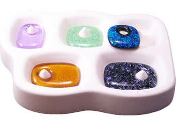 Using Fused Glass Jewelry Casting Molds 